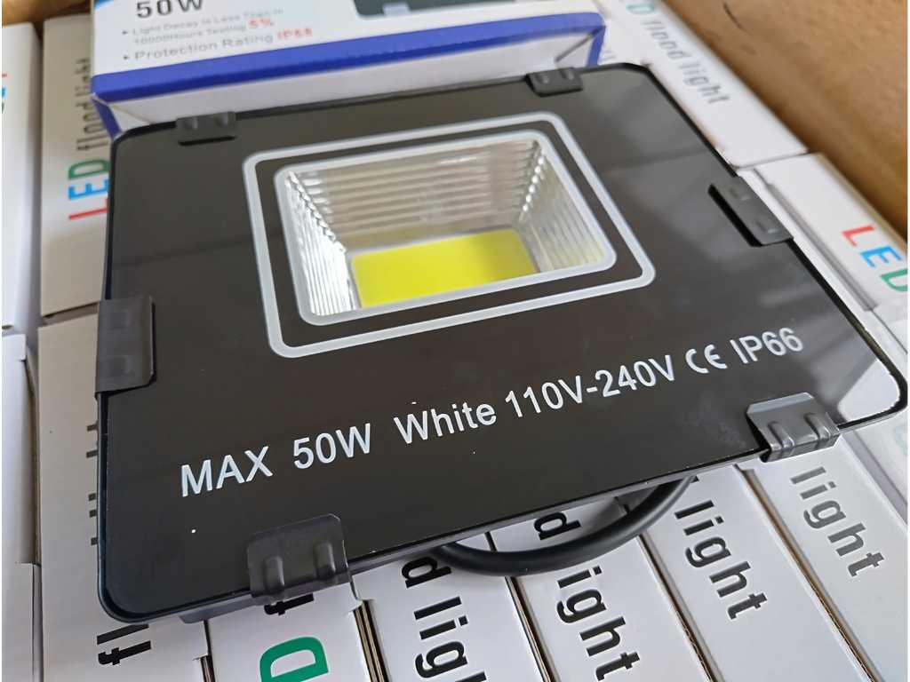 40x LED Floodlight 50 watt 