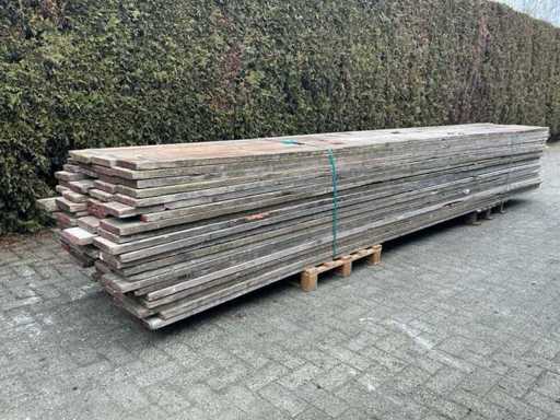 Deski rusztowań działek | około 80 elementów