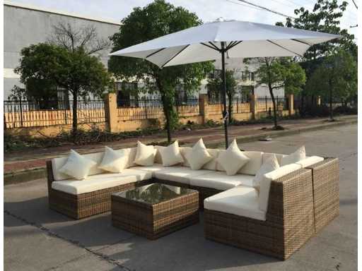 Loungeset - Gepoedercoat aluminium frame - garandeert een langere levensduur - Vonato - 0 - Corisa