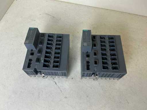 Siemens Scalance XC216-4C G Industrial Ethernet Switch (2x)