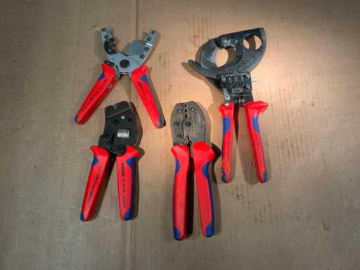 Knipex Pliers for electrical installation (4x)