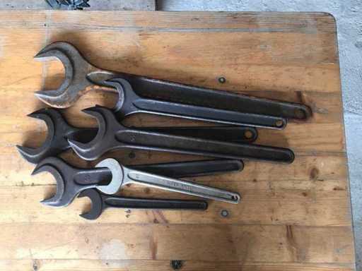 Gabelschlüssel 7 Stück