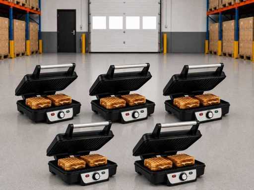 Tosti Apparaat 2000W (5x)