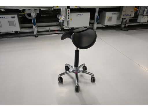 FirmSeats Ergonomic Height Adjustable Saddle Stool