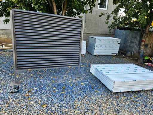 EMANUEL STEEL SHEET PANEL Steel sheet panel (7 pcs)
