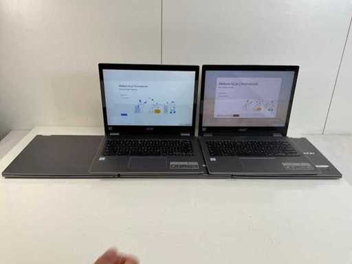 Acer Spin 13.5", Core(TM) i7 8th Gen, 8 GB RAM, 128 GB SSD ChromeBooks (5x)