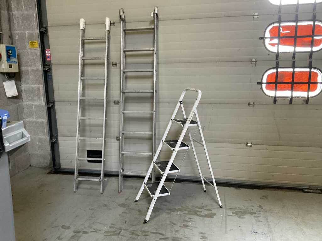Ladder and stairs (3x)