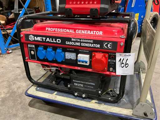 Générateur d’urgence Metallo Meta 8500 WE