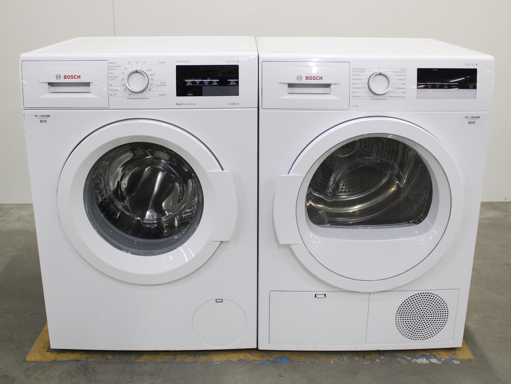 Seria Bosch|6 pralka VarioPerfect EcoSilence Drive & seria Bosch|4 suszarka
