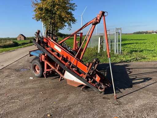 Kombajn D'Hooghe z górnym podnoszeniem