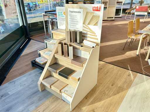 Meble prezentacyjne na podłogi (2x)