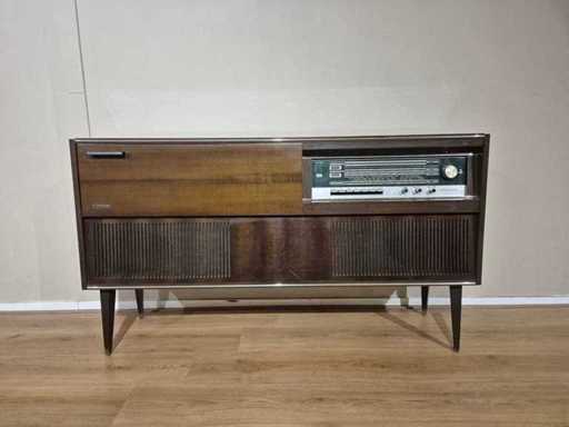 Lumophon - Vintage - TV - Mobilier audio - Dulap TV