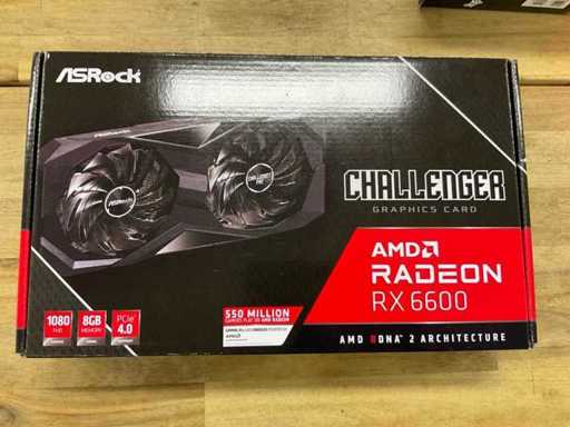 ASRock AMD RADEON RX 6600 Grafikkarte