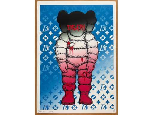 DEATH NYC : Vuitton Kaws