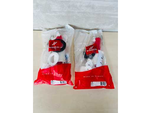 WIRQUIN (x2) - Uitschuif Spoelmechanisme + F10 kraan