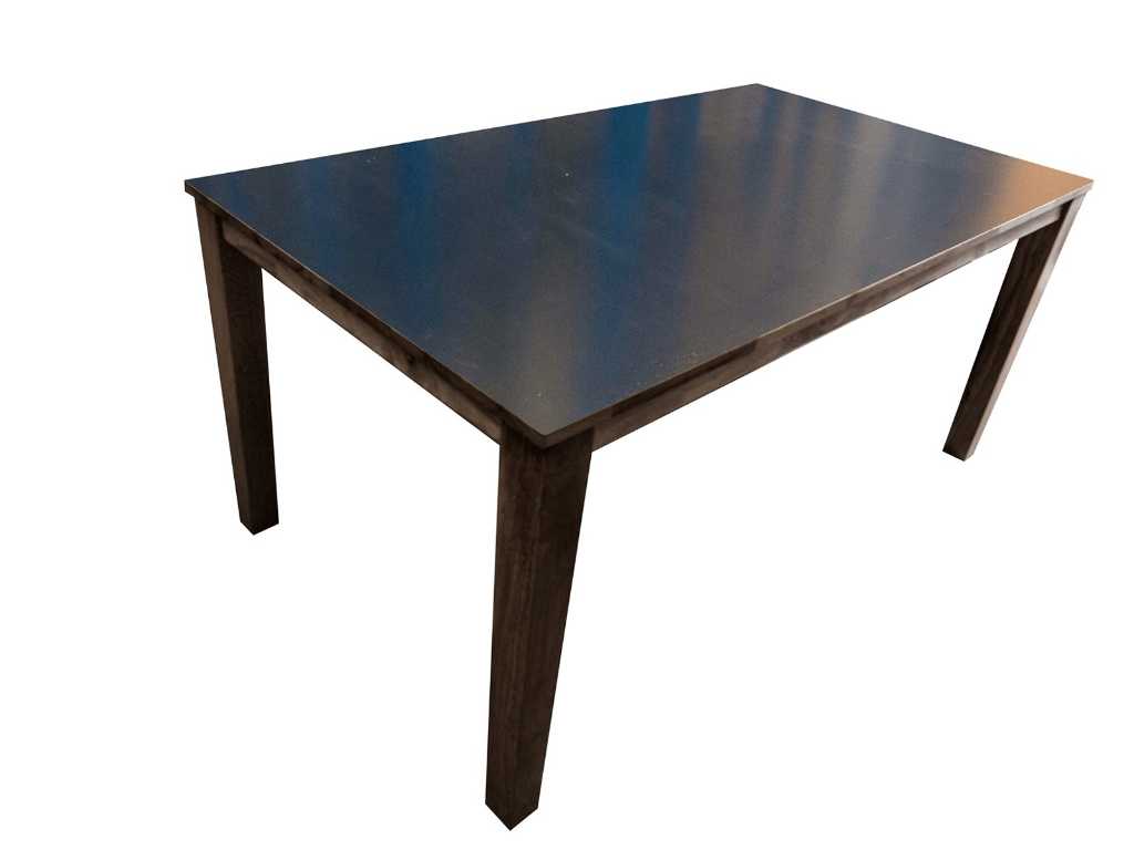 1x Table Vanessa Cappuccino - Dining Tables Dining Table Restaurant Table Canteen Table Work Table Living Room Table - Gastro Discount