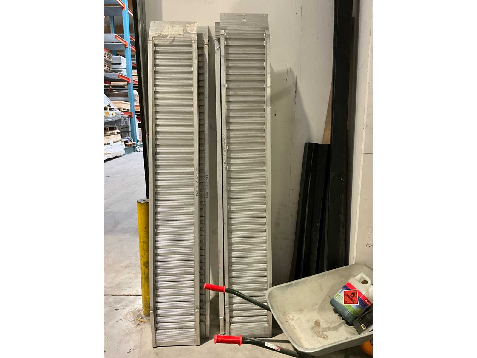 Trailers equipment Ramps aluminium (2x)