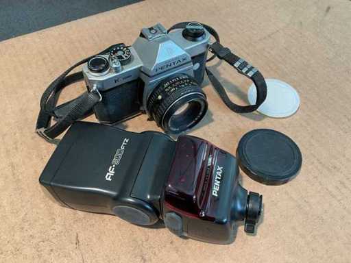 Pentax MZ-30 Fotocamera set in tas