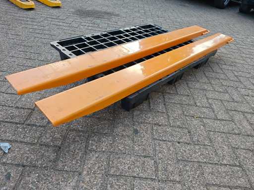 Heftruck lepel verlengingset 195cm