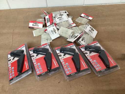 Pistole per colla e cartucce di colla per lotti di miscelazione KWB