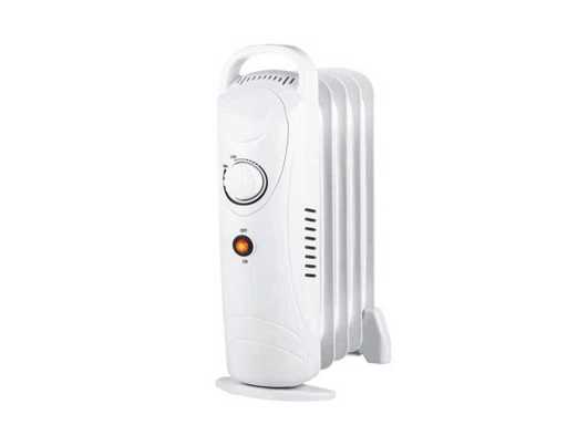 MaxxHome 21776 Oil Radiator with Adjustable Thermostat - 500W 2 pieces