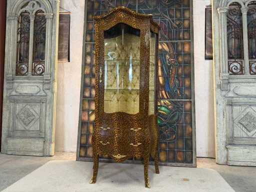 Baroque display cabinet 80 cm wide 