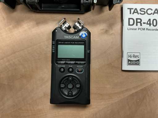  Équipement de lecture Tascam DR40 