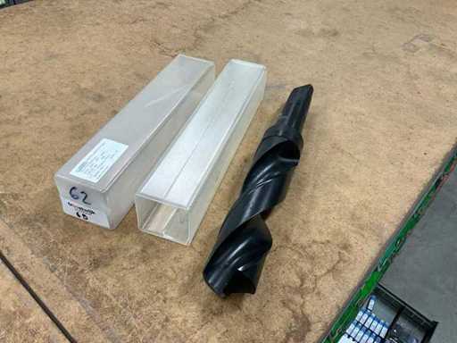 DIN 345 Type N HSS Twist Drill with Morse Taper 62.00 mm