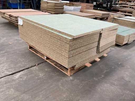 Panneau en aglomeré résistant à l’humidité pour palettes