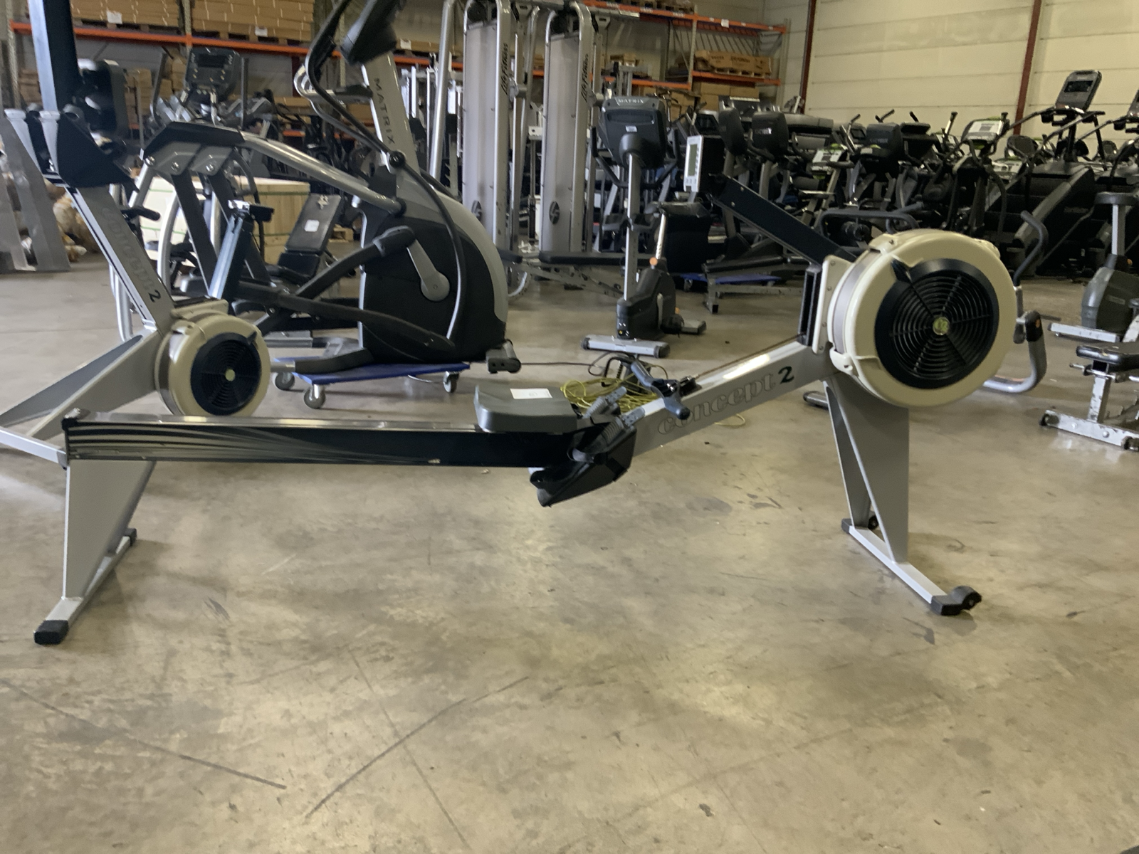 concept2 model e pm4 Rameur