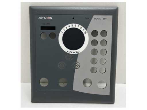 Alphatron Alphardpilot MC Grigio con lunetta frontale - G -002679