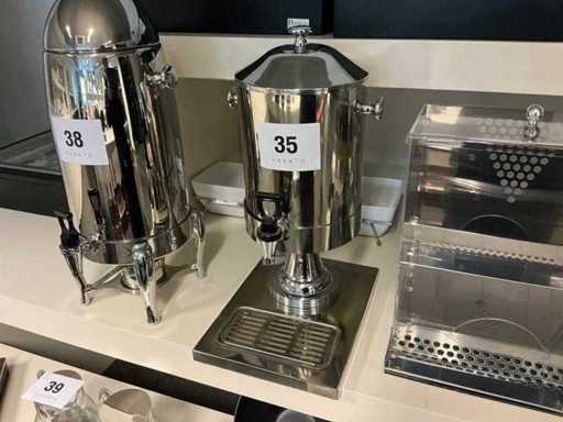 Dozownik mleka ze stali nierdzewnej Olympia