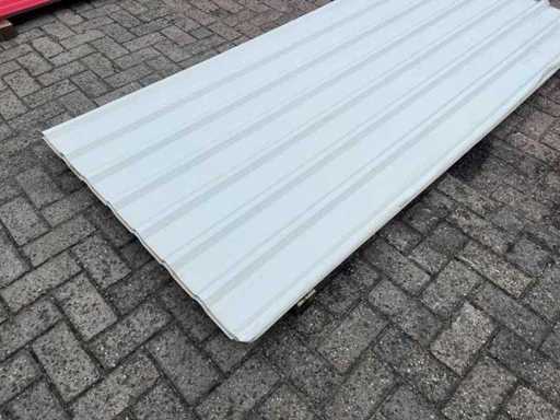 Blachy dachowe 250x110 cm, 25 elementów 69m2, nowe nieużywane