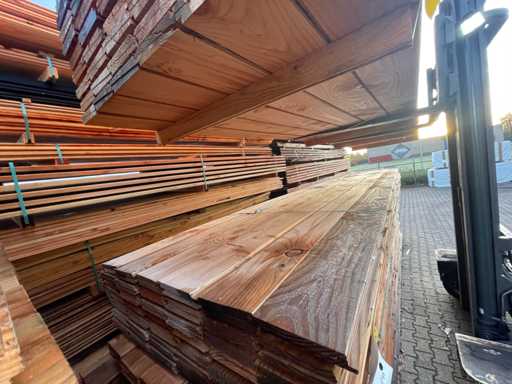 Douglas wisselsponning/halfhoutsrabat 5000x190x18mm (84x)