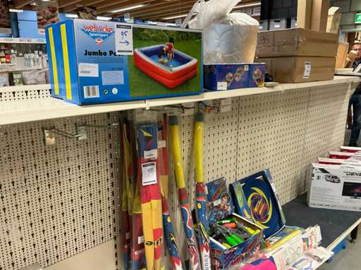 Verschiedene Outdoor-Spielzeuge