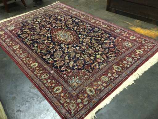 Carpet with certificate below