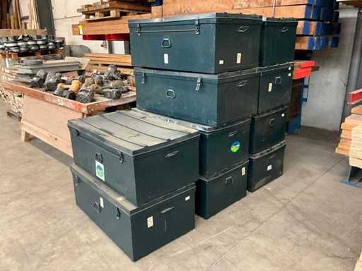 Metallwerkzeugkoffer (10x)