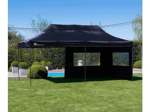 3x6m Party Tent - Black - VOUWTENT.EU 