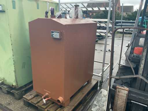 Capacitate a rezervorului dreptunghiular de ulei de stocare 600 L