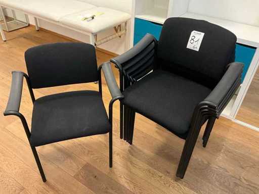 Scaune tapițate (6x)