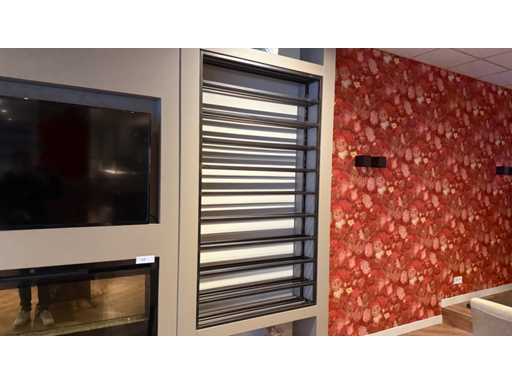 Suport pentru vin cu design din oțel cu 10 piese