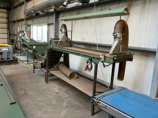 1978 Cremer 298 E Nastro trasportatore con elevatore elevatore