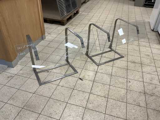 Pulls ajustés en acier inoxydable (2x)