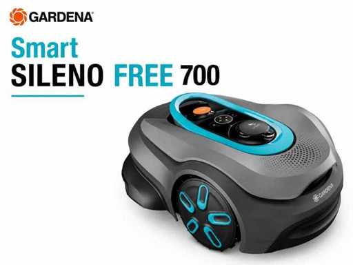 Gardena - Smart SILENO FREE 700 - Robot de tuns iarba