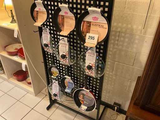 Various pans SSW/GSW (6x) + various lids SSW