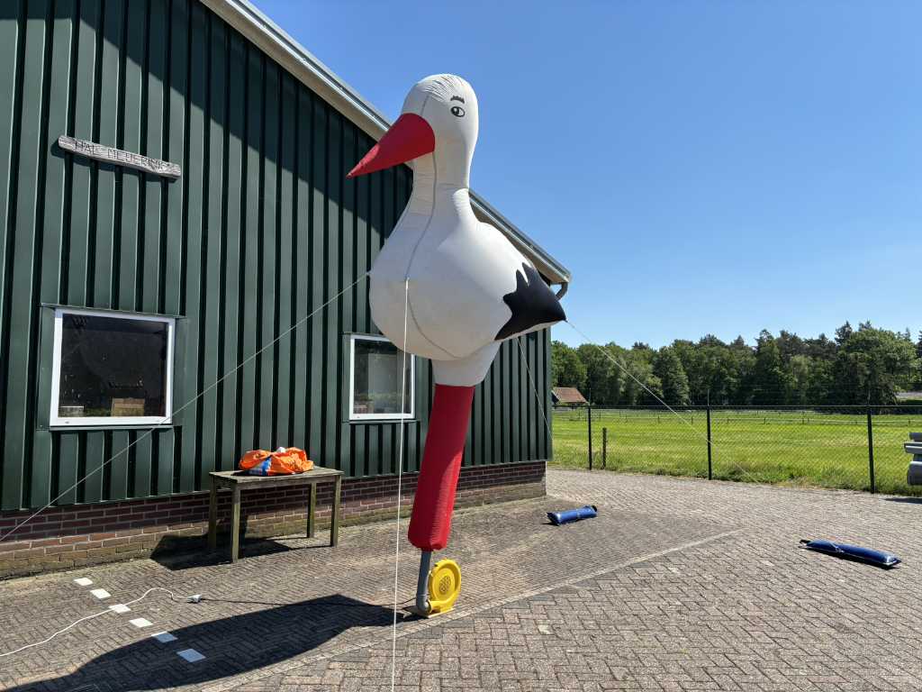 Stork inflatable eye-catcher
