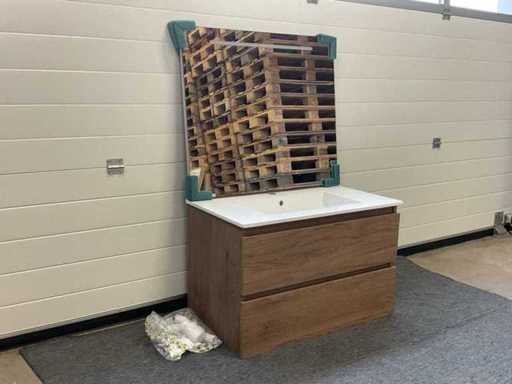 80cm Bathroom Furniture Set