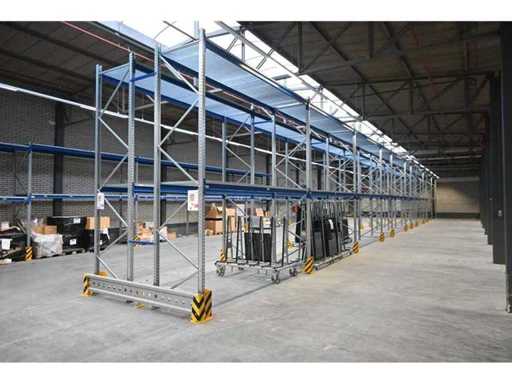 2020 SSI Schäfer PR600 22 sekcje – regały paletowe – już rozebrane