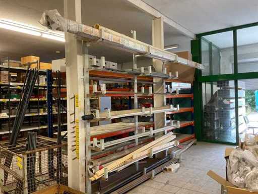 Voorraad staal en aluminium profielen
