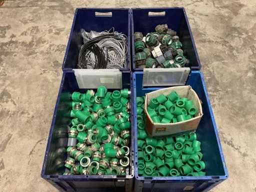 Lotto di materiale per l'installazione